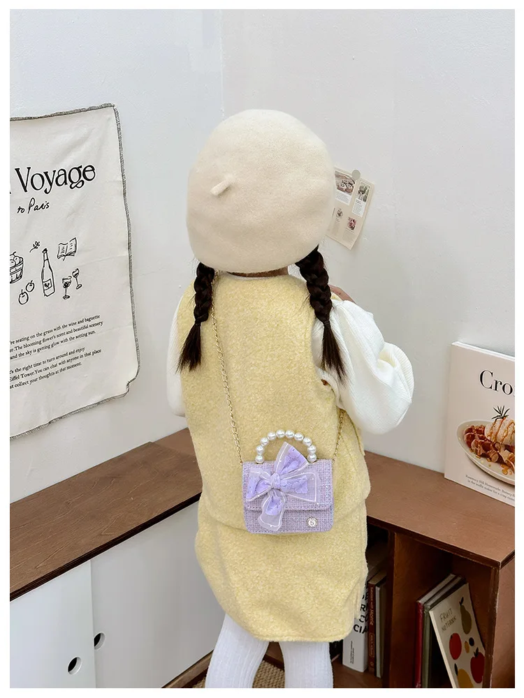 2024 New kids bags cute handbag purse children baby purse wholesale