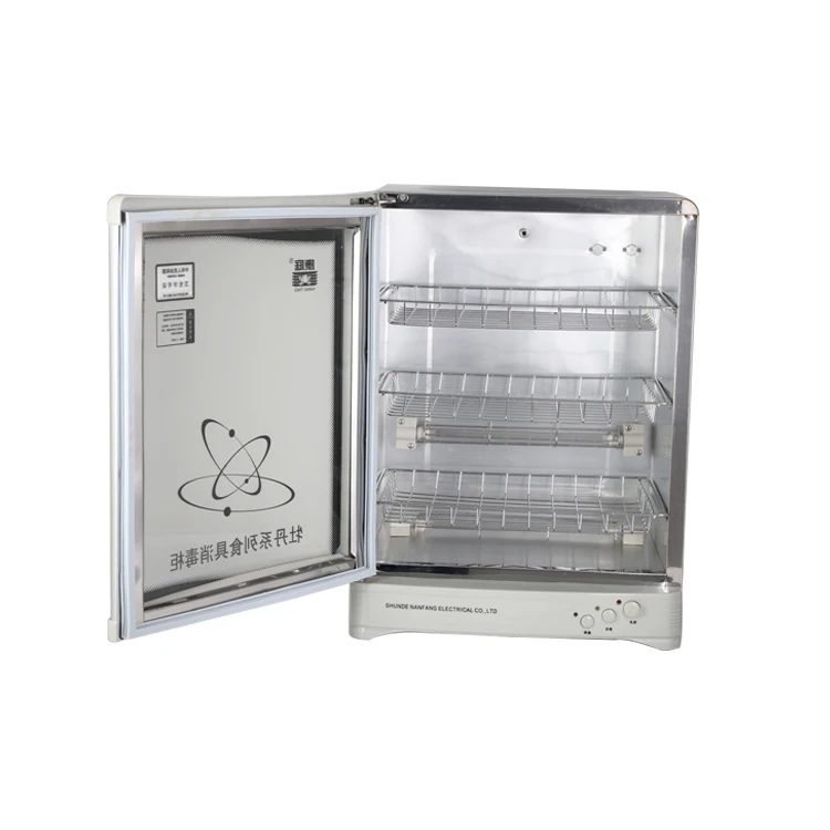 
US Plug UV Sterilization Portable Toothbrush Box Tableware Knife and Fork Disinfection Box Cabinet 