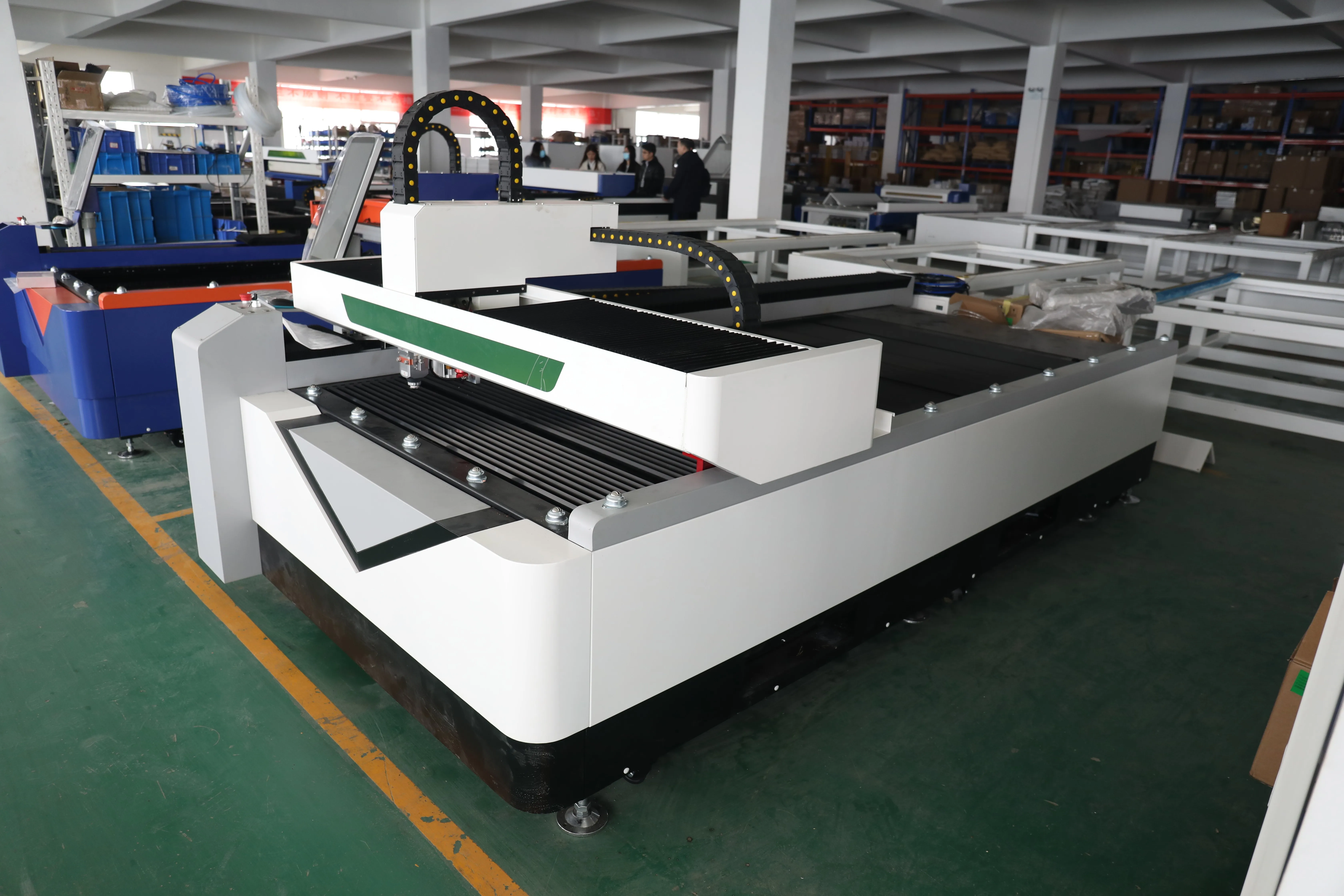 Hot sale 1300*2500 Fiber Laser and Co2 Double Head Metal and Non metal laser cutting machine price for sale
