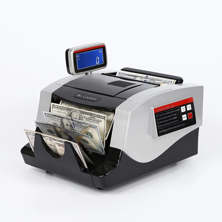 Automatic Money Counter Inexpensive Bill Counter Suitable for Most Currencies Cash Counting Machine 03D