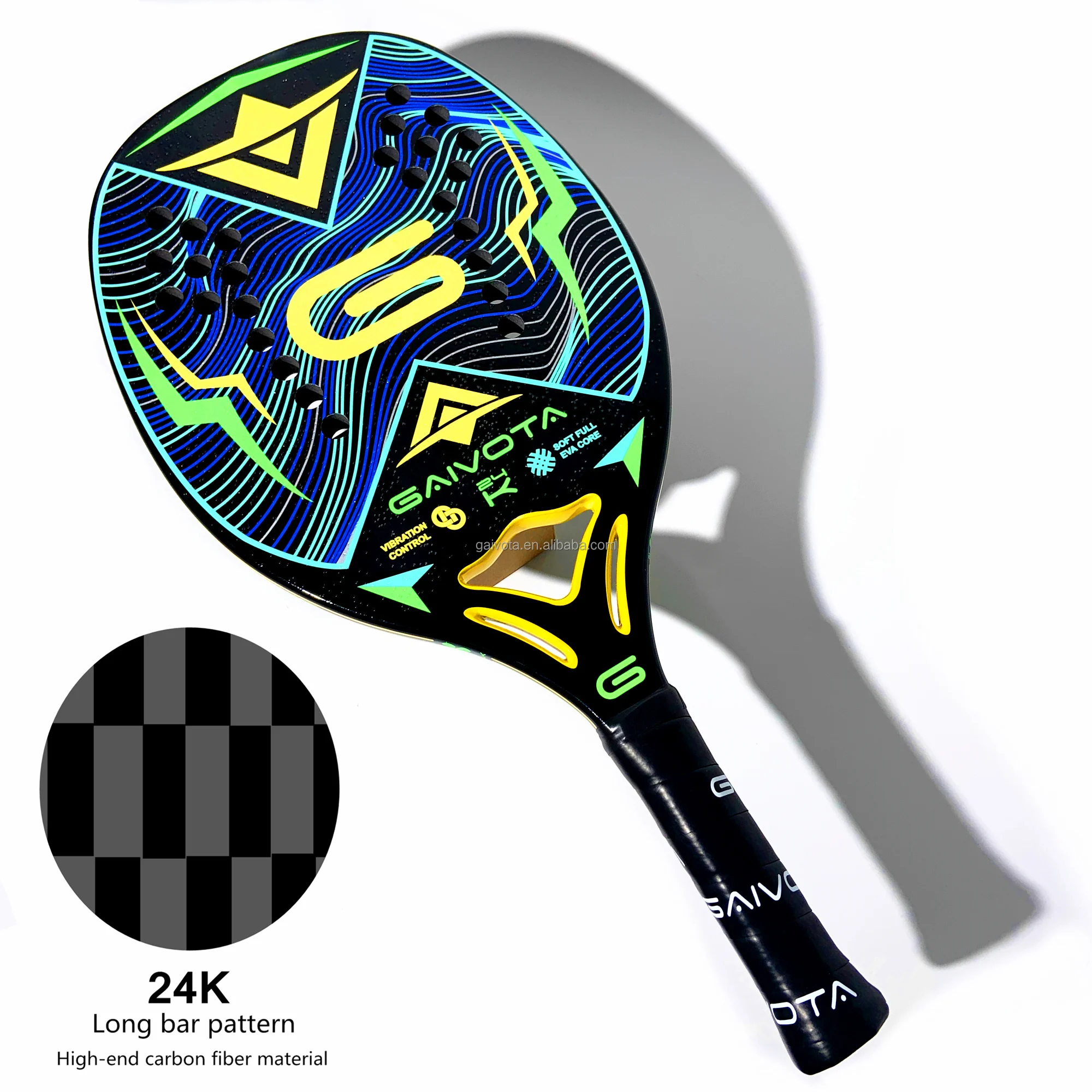 Gaivota24k new beach tennis racket beach tennis racket best-selling brand in Brazil