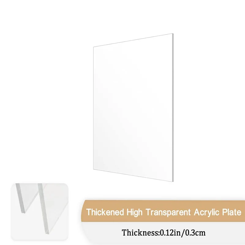3mm 4mm 5mm 20mm uv pmma transparent perspex board cast clear acrilico acrylic sheet