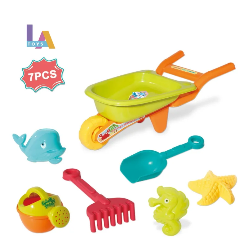 Longthuy Made in Vietnam High Quality Summer Beach Toy Kids Sets Child Sand Toys Set Outdoor Plastic Bucket Sand Beach Toys