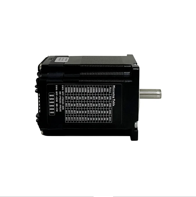 2 phase 57mm Nema 23 2.4Nm 24V-48V 3000RPM encoder integrated closed loop step-servo motor with driver