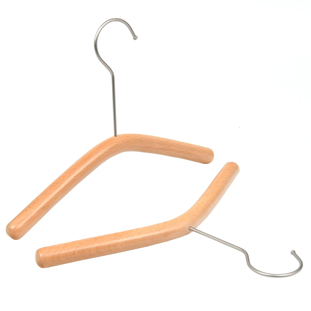 Lovely Children Wood Hangers Customized Cute Baby Cloth Hanger Infant Wooden Frame clothes hangers