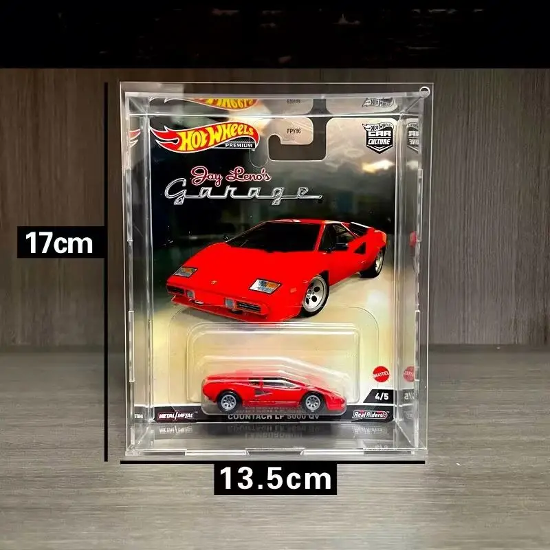 Hot high transparence detachable 1/64 scale clear acrylic Wheels acrylic light up wheel acrylic display box base case