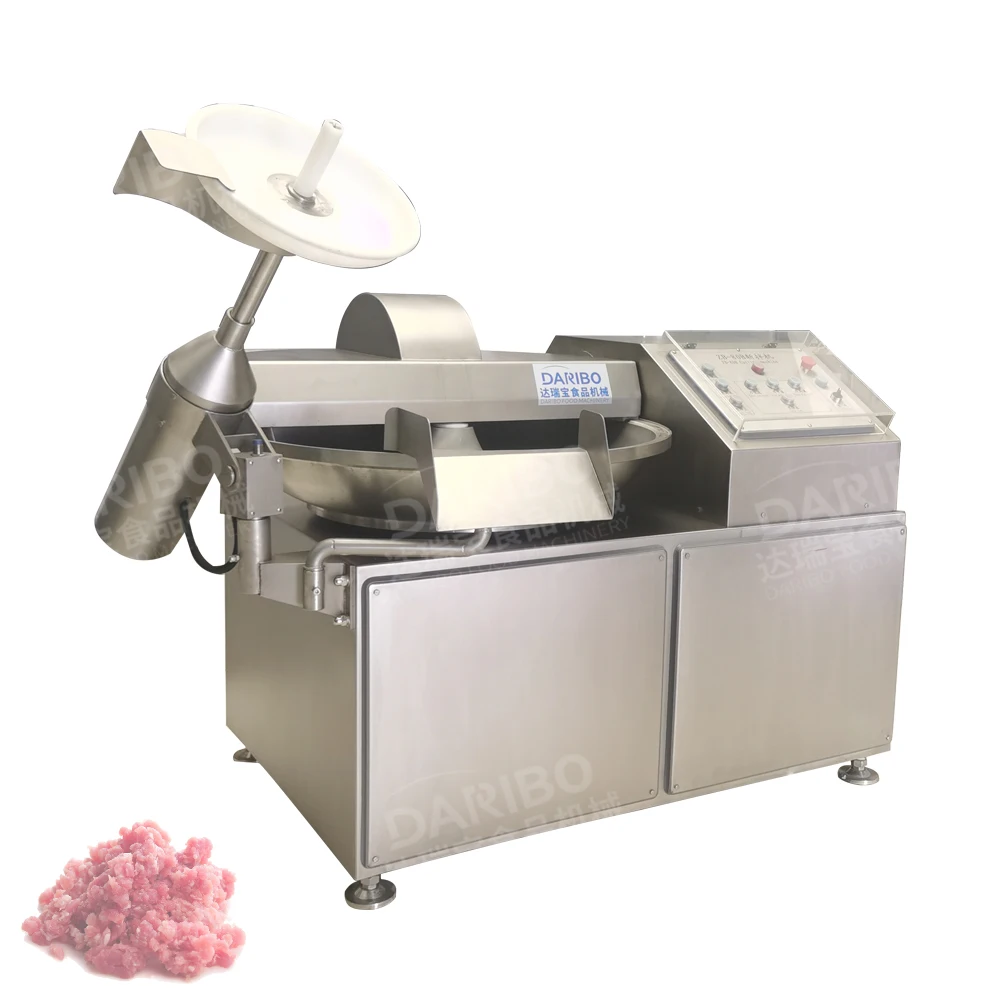 DRB-ZB80 по индивидуальному заказу еды начинка для изготовления сосисок, овощной металлорежущий станок измельчитель мяса с чашей машина куттер с чашей