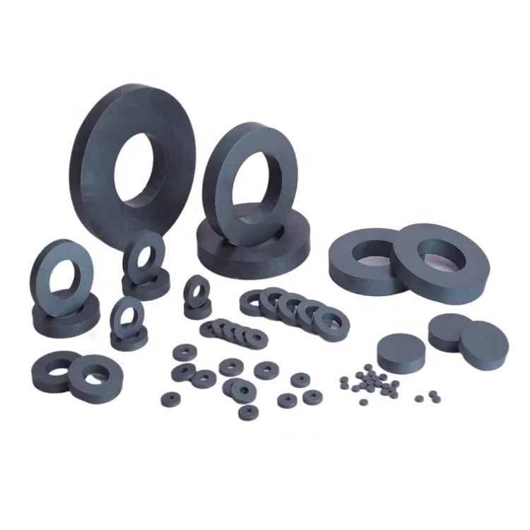 Manufacturer custom y30 y40 y44 y35 40*20*10mm ceramic magnets rod bar ring block disc arc Ferrite Magnet For Industry