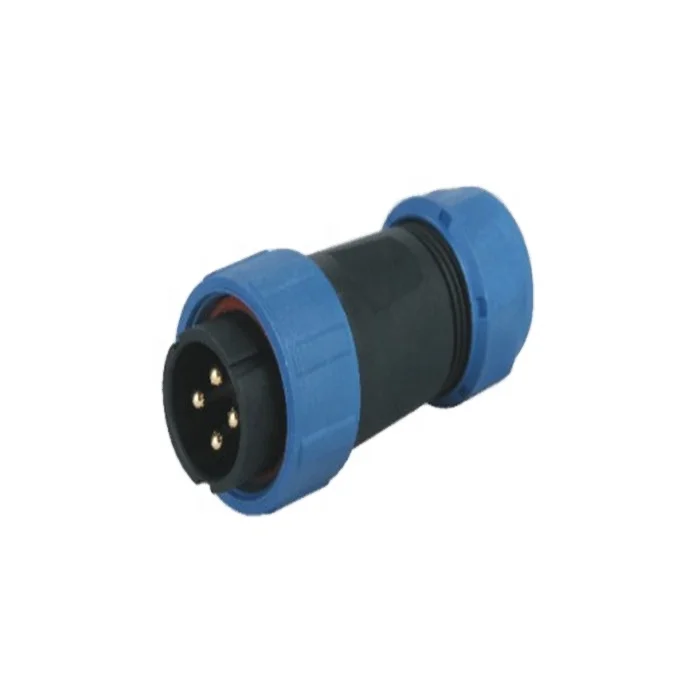 M17 IP67 IP68 electrical waterproof welding cable connectors socket