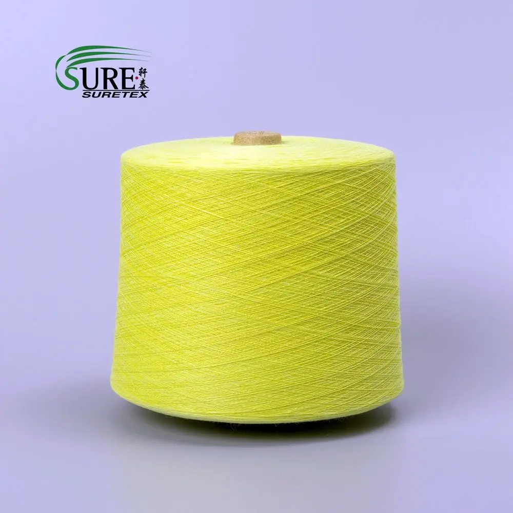 Factory Direct Sales 88 Gpa Flame Resistant Aramid Spun Yarn for Weaving