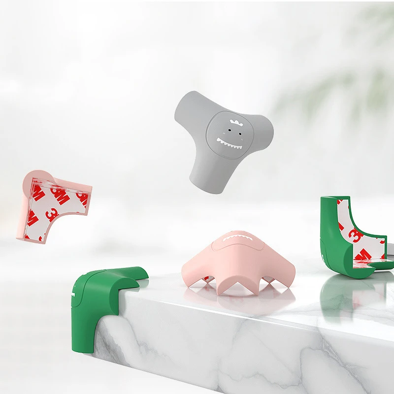 
2021 cartoon wrapped safety silicone anti-collision buffer corner protector 