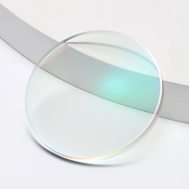 Blue Cut Lens 1.74 ASP Blue Block Single Vision EMI Coating Optical UV Lens