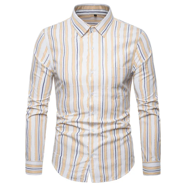 factory promotion wholesale mens long sleeve shirts for men slim