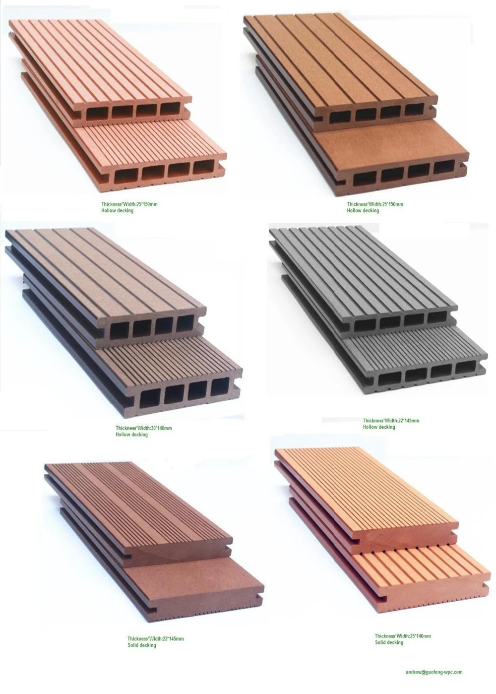 3D embossing WPC Industrial flooring Outdoor decorate Waterproof cheap price large wide wooden plastic wood look