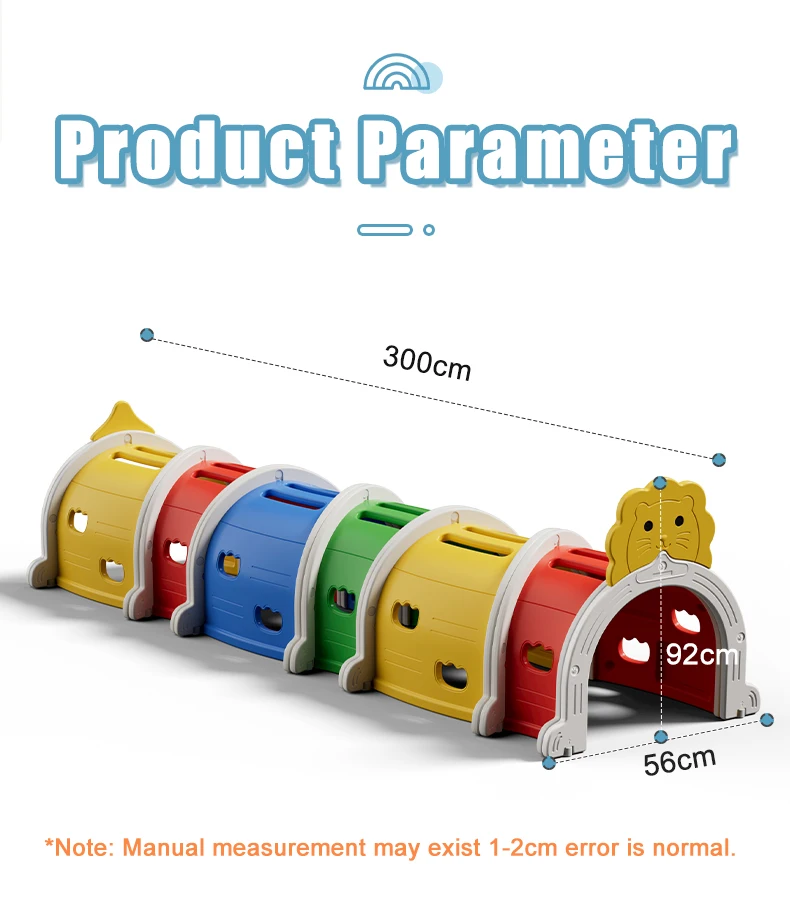 Toddler Caterpillar Tunnel Toys,Kids Play Tunnel,Activity Tunnel for Kids to Crawl Indoor Outdoor Playhouse Amusement Equipment