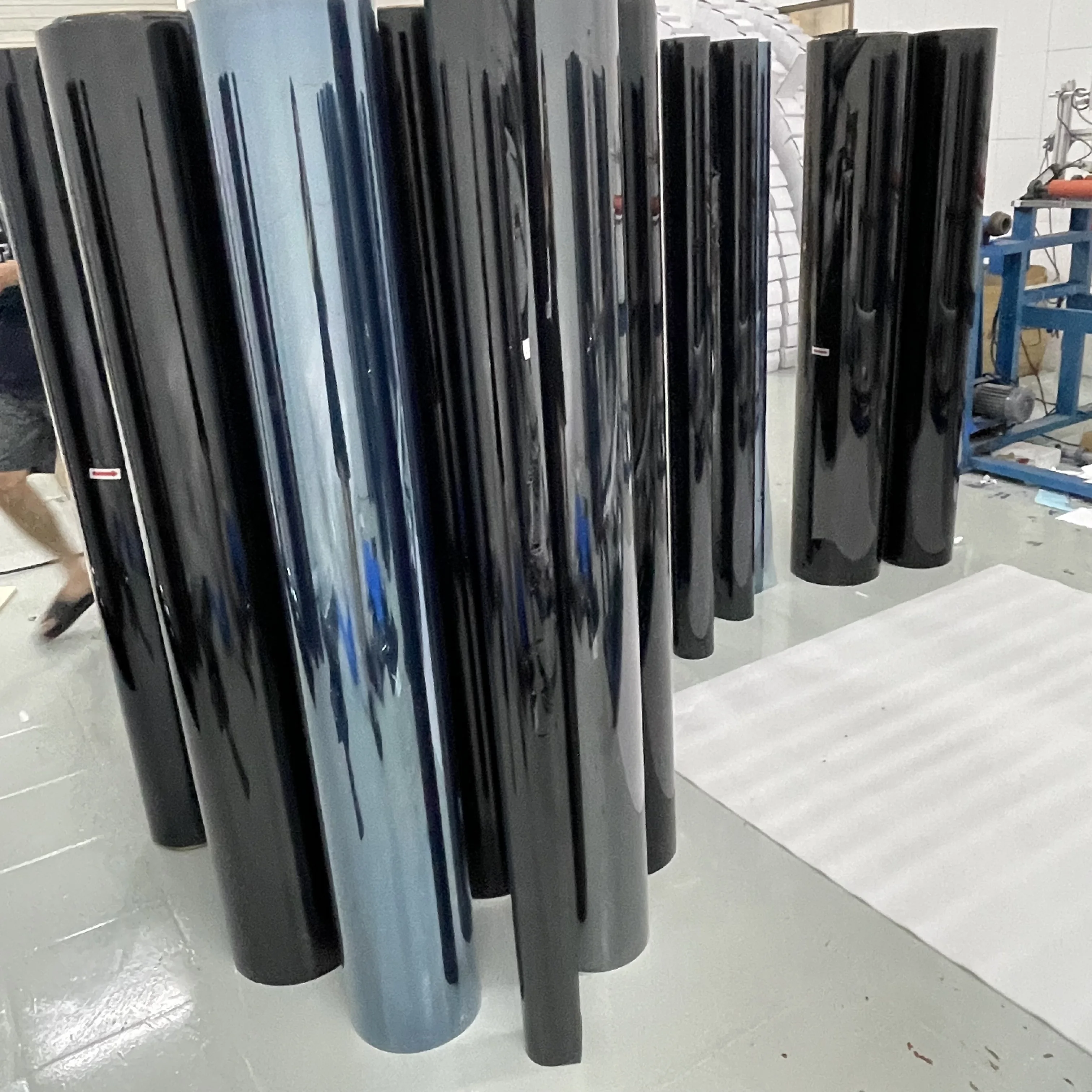 heat insulation uv rejection clear vision 5% 35% 50% 70%VLT nano ceramic car window tint film roll polarizado solux