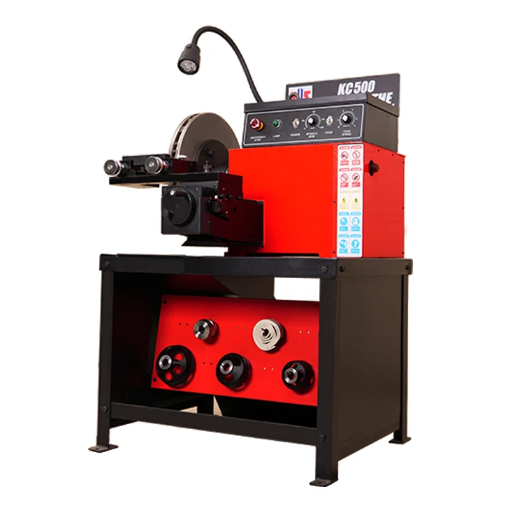 Тормозной токарный станок KC500 Dis для грузового автобуса и автомобиля тормозной диск барабанный