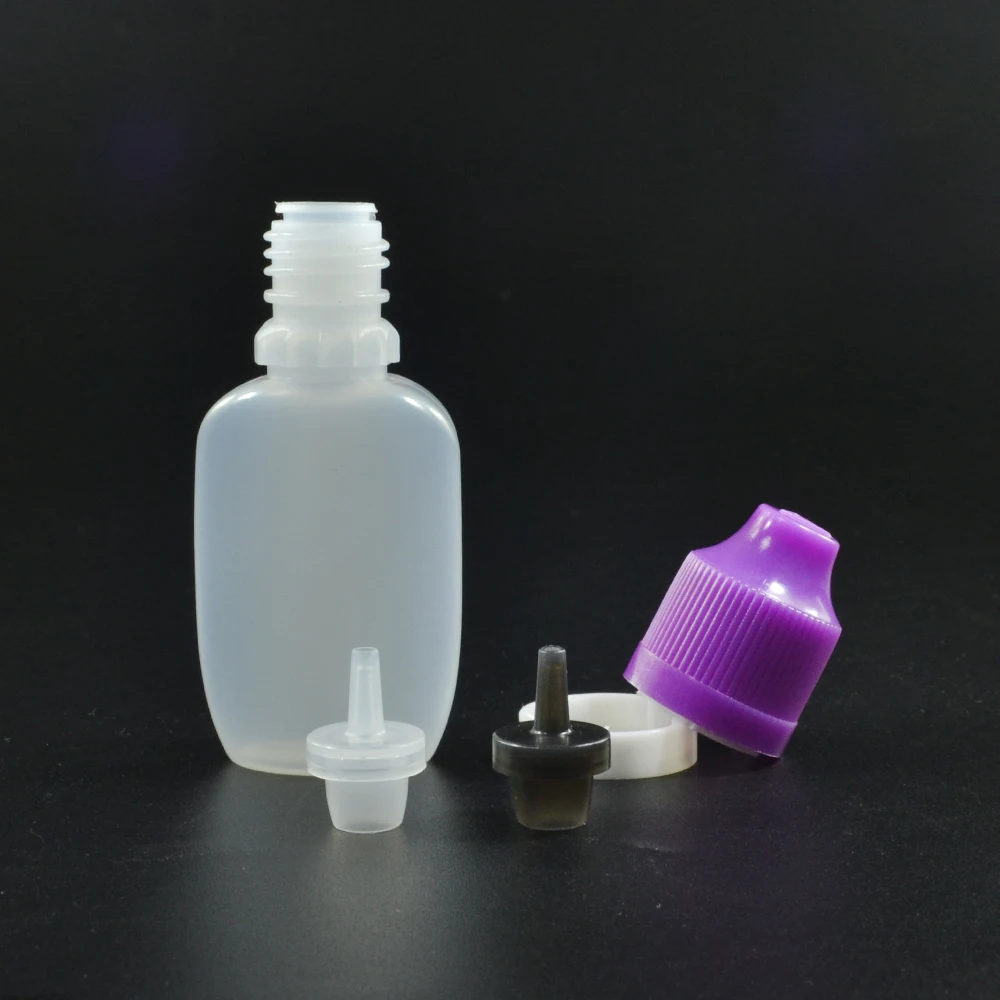 10 ml 20 ml 30 ml 50 ml 60 ml 100 ml Little small squeeze mini condiment factory price bottle for eye dropper