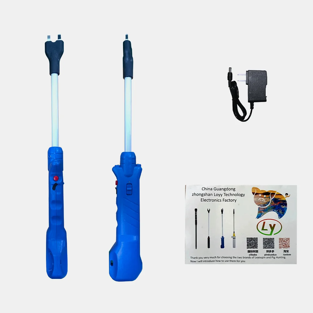 2023 New Design Of 45cm Waterproof Large-Capacity Livestock Products Impact Pig Driven Sheep And Cattle With Led Light