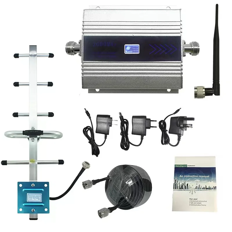 Complete LTE 4G mobile repeater 2600mhz mobile phone signal amplifier