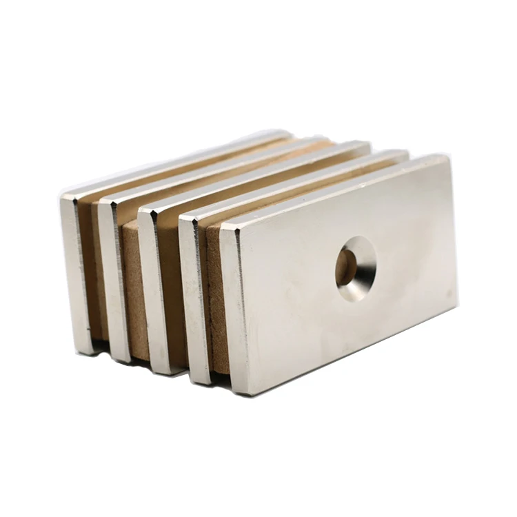 China Wholesale Segment Magnet Price N42 Neodymium Magnets with Holes