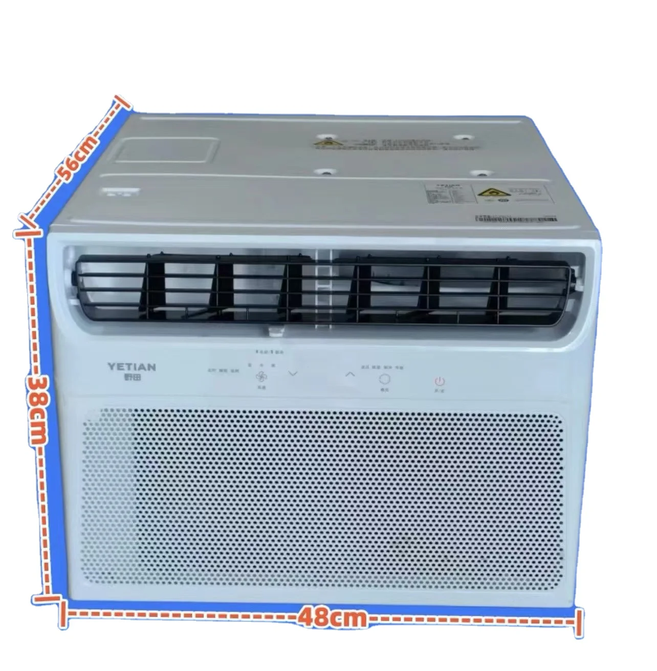 Интегрированный 1HP/9000BTU инвертор YETIAN с быстрым охлаждением оконного кондиционера низкая скорость обслуживания и простота установки