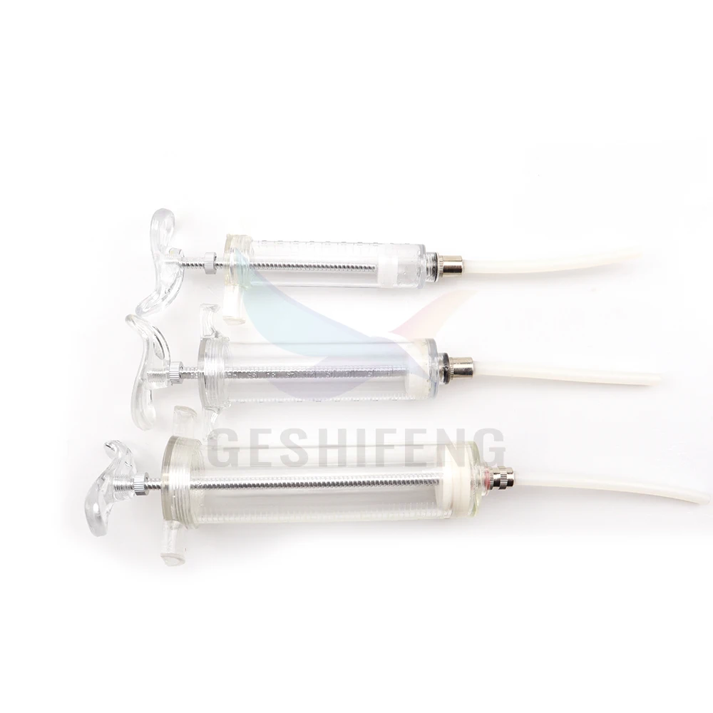 Plastic Syringe Veterinary Injection Feeding Bird Needle Veterinary Animal Parrot Curved Syringe