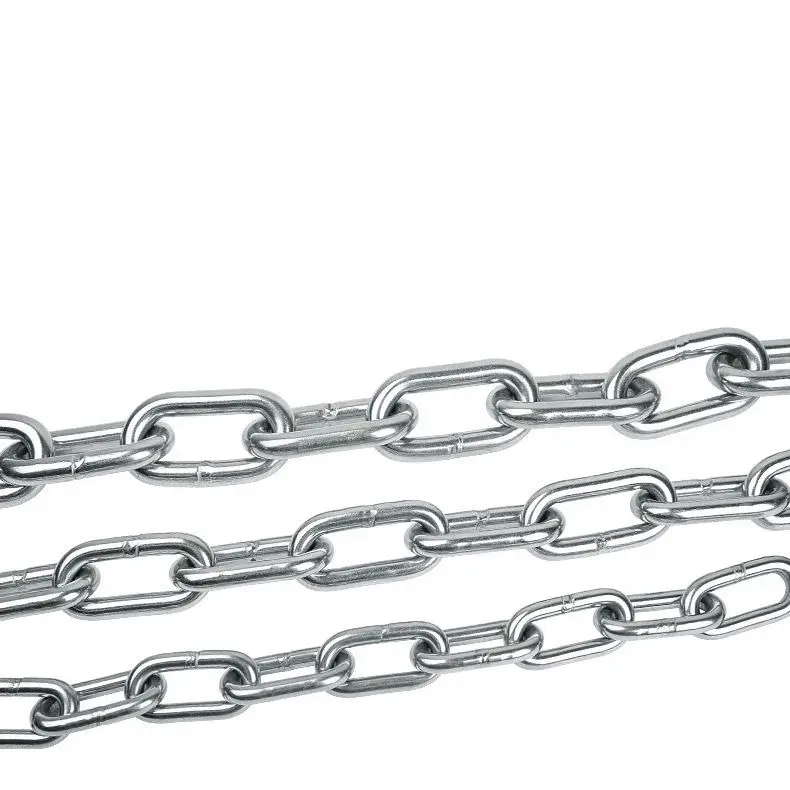 Manufacturer Stainless Steel Polished  NACM90 Straight Link Chain