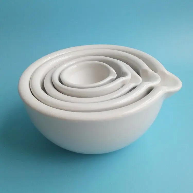 HAIJU LAB Thickened Ceramic/Porcelain Mortar and Pestle Powder Bowl for Pigment Mortar Pounded Grinding Bowl