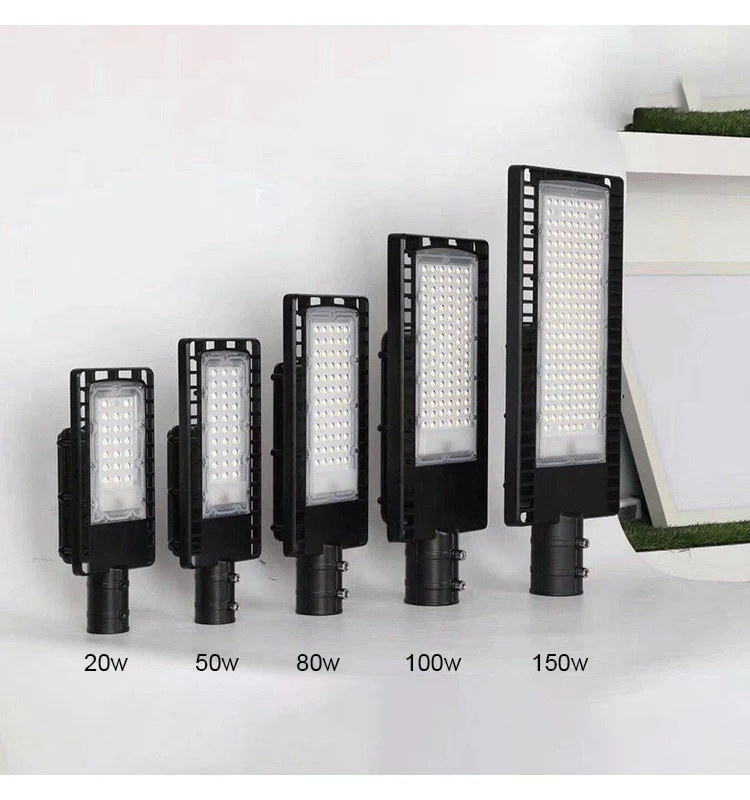 Aluminum 2835 chip smd 30w 50watt 60w 80w 100w 150w 200 watt ac led light chip road lights street lamp smart control price list