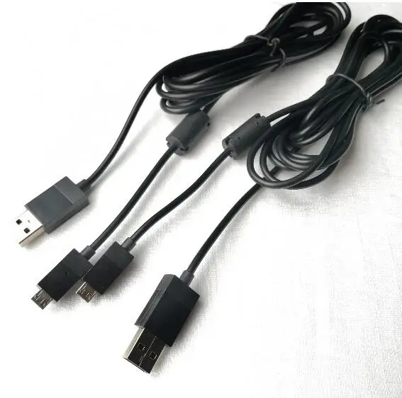 Беспроводной контроллер 8 футов USB-кабель для зарядного устройства свинцовый зарядный кабель XBOX