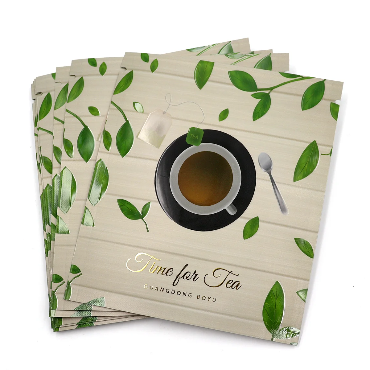 Custom Mini Sachet Pouch 3.5g Gold Foil UV Laminated Mylar Zipper Bag Food Plastic Packaging Bags