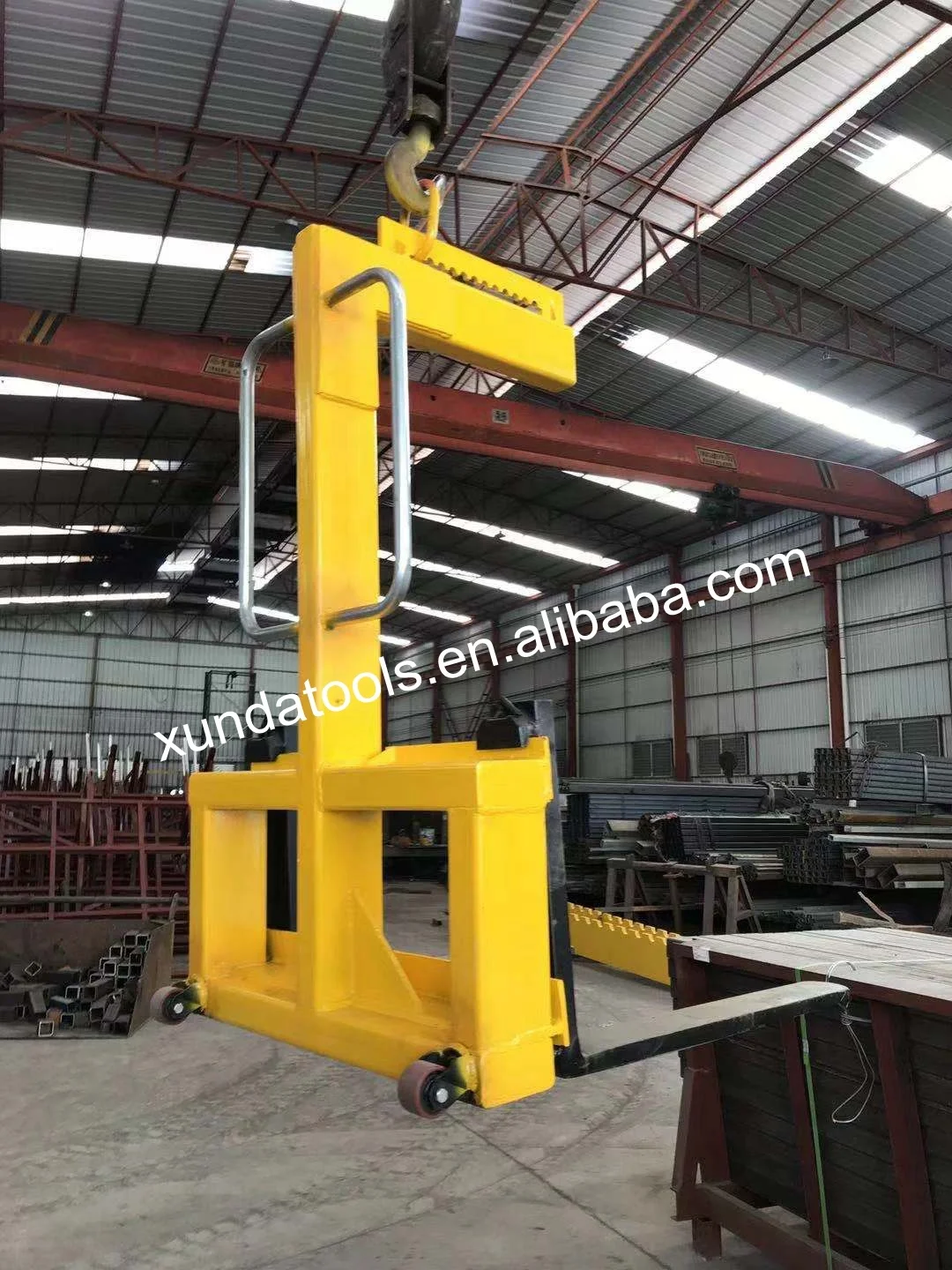 SANDE Sale Heavy duty forklift handler Granite Slab Bundle Lifter Forklift Lifting Equipment