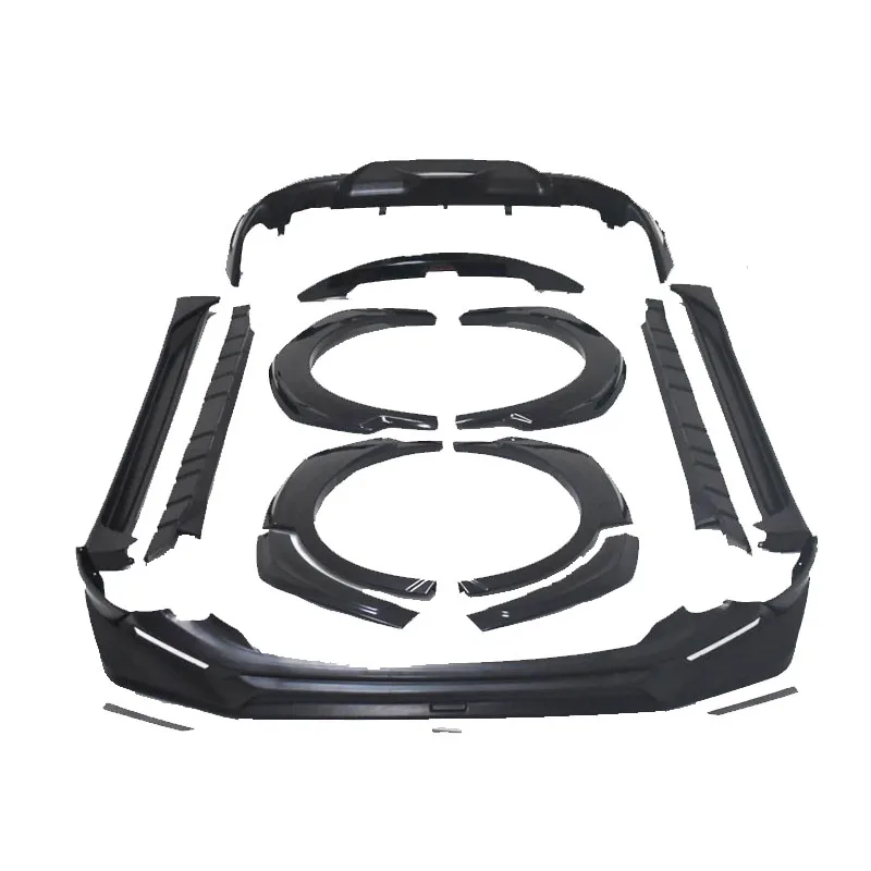 CHR 2 дверный Комплект кузова для CHR coupe в TRD стиле с полипропиленовым материалом бампер крылья для лица