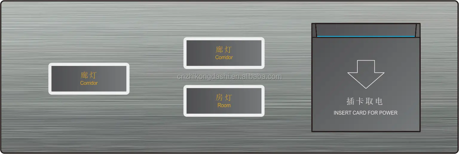 Factory hot-selling gray smart wall switch Hotel room porcelain wall WIFI switch Smart home Tuya switch