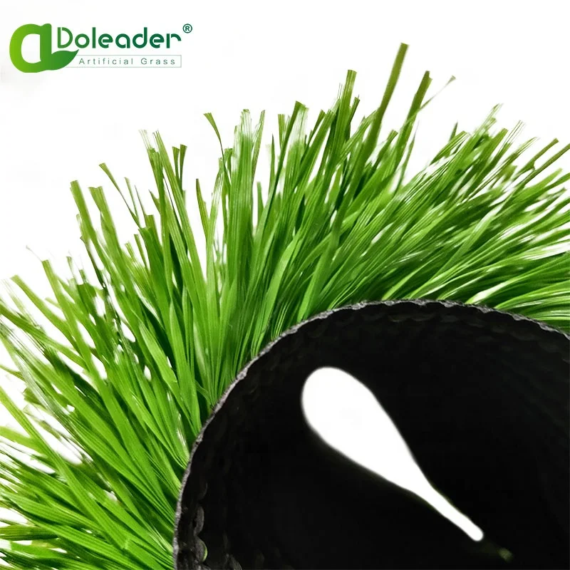 Doleader Cheap price black rubber granules synthetic infilling artificial grass for football court