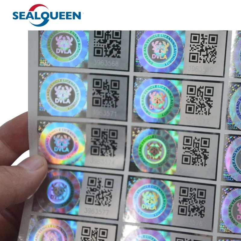 Anti-counterfeiting Void Hologram Sticker Warranty Tamper Proof Holographic Label