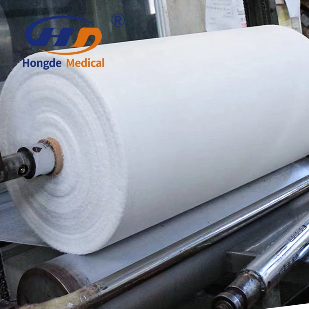 Low Price High Quality Medical Sterile Gauze Roll 100% Cotton Giant Gauze Roll