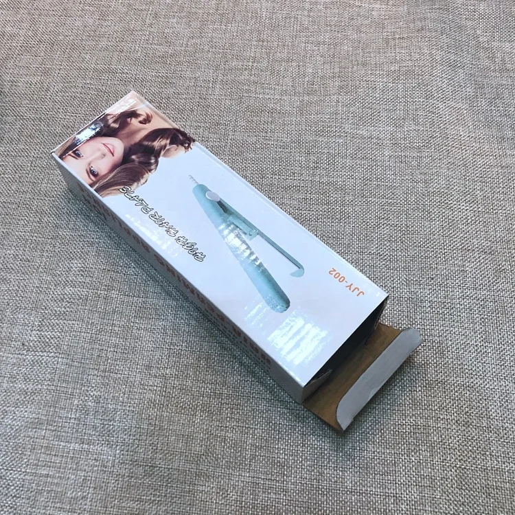 Custom private label flat iron packaging box with logo Hair Straightener box hair combs box