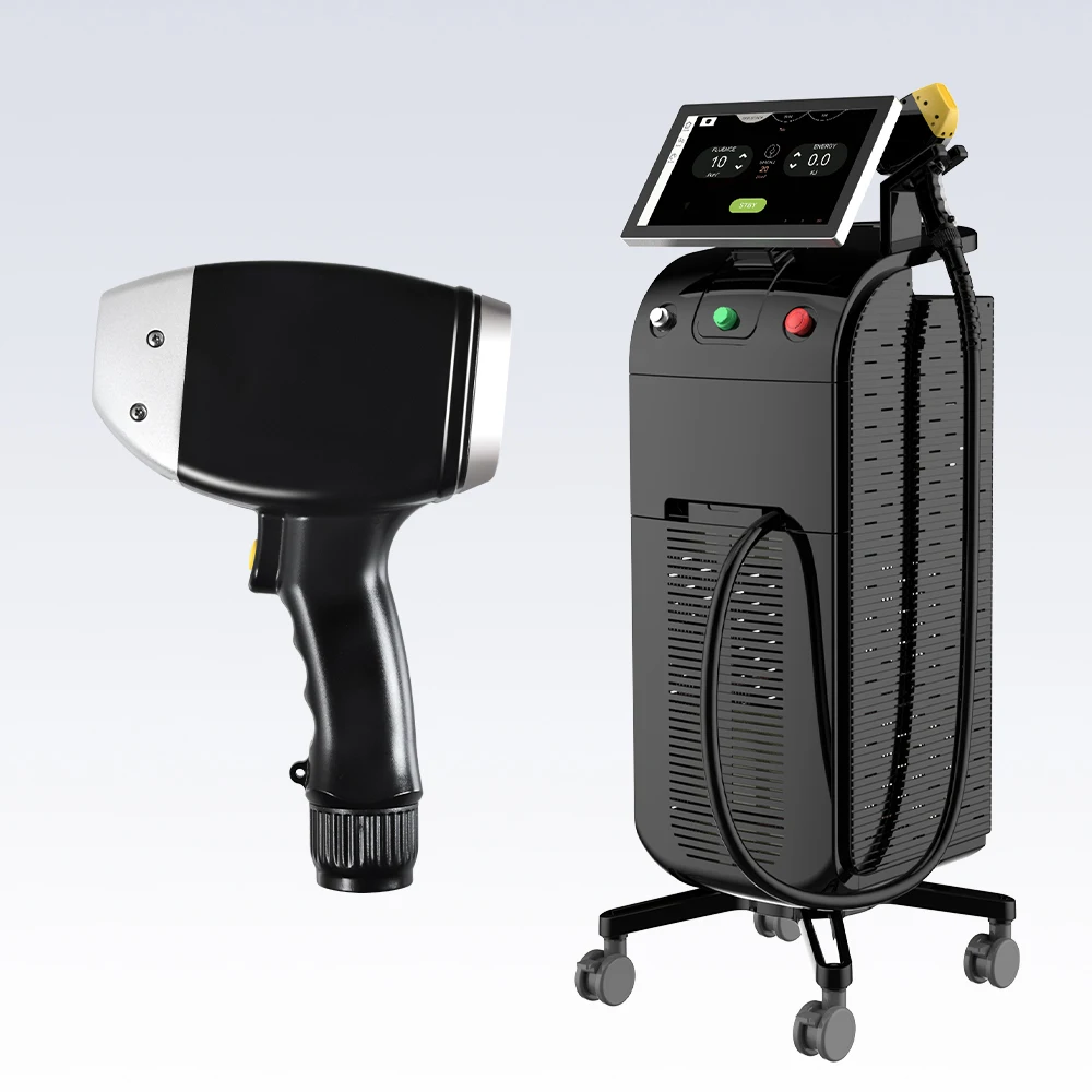 Factory price  Professional  Ice painless permanent 808nm 2400W diode laser hair removal machine
