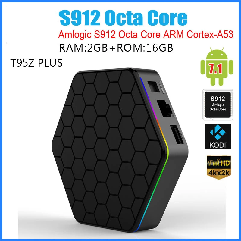 
T95Z PLUS S912 8-core smart TV BOX android 7.1 TV BOX WiFi bluetooth 