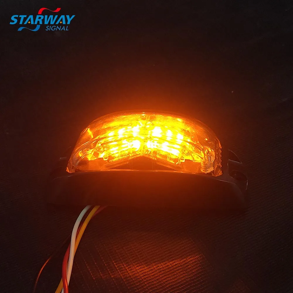 2023 Straway Warning  Ultra Bright 12V  Led Strobe Vehicle Warning Light Emergency Lighthead