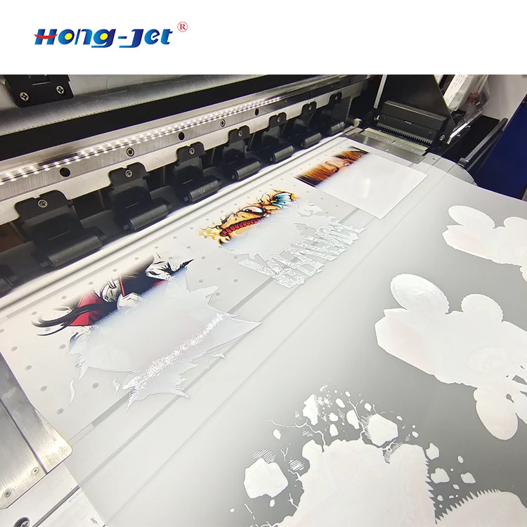 Hongjet Epson i3200 3 Printheads 60cm DTF Inkjet Printer for garment t shirt hoodie printing