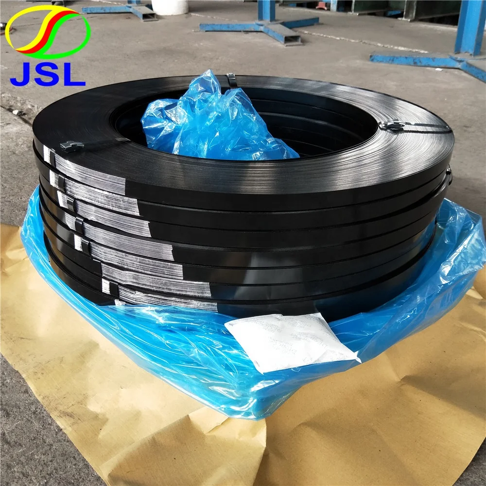 
Blue Coated And Waxed Steel Packing Straps With Good Quality 
