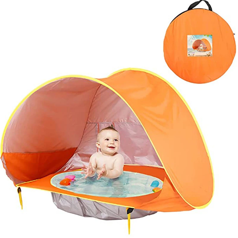 2022 Camping Beach Tent Sun Shelter Outdoor Pop Up Baby Tent