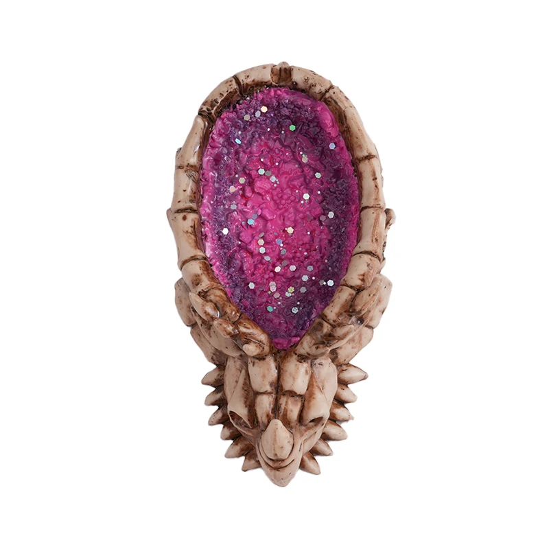 New Design 5*20*10cm Dragon Skeleton Resin Ashtray Smoking accessory Cigar ashtray with white box