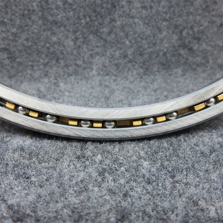 Хорошо спроектированные тонкие шарикоподшипники из хромистой стали, радиально-упорные шарикоподшипники KB042AR0