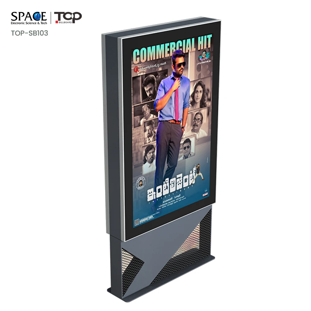 Outdoor Roadside scrolling light box electrical kits LED Lighting advertising light box