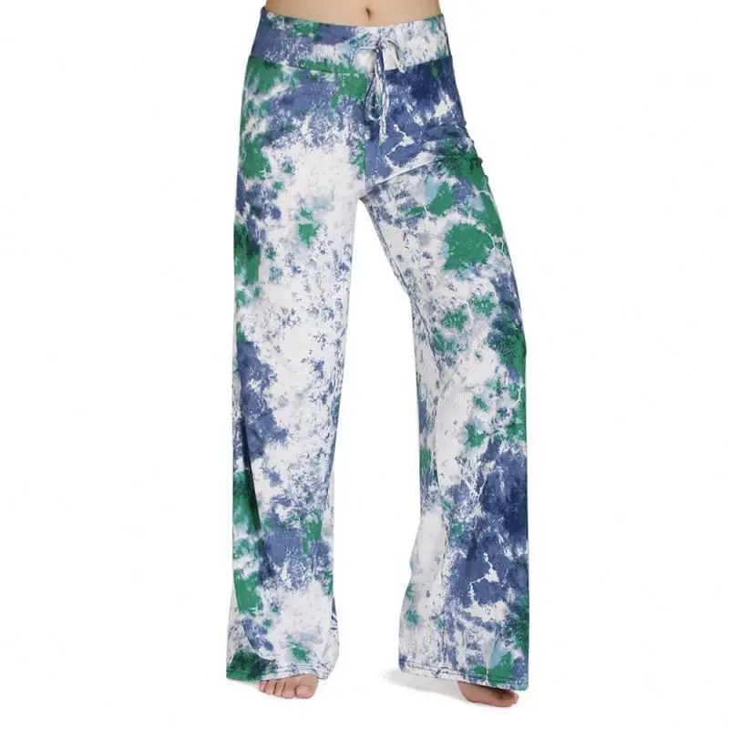 
Hot Sale Comfortable Super Soft Stretchy Sleep Lounge Pants Women Printed Nightwear Pajamas 