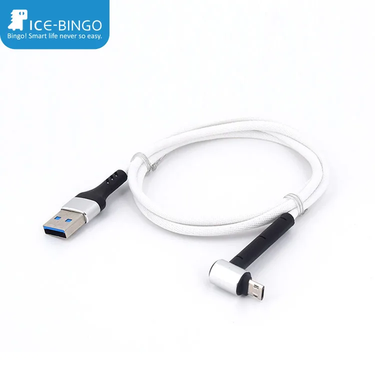 
New Arrival 2.4A Fast Charging 1m USB Data Cable with Holder for Gaming and Movie 